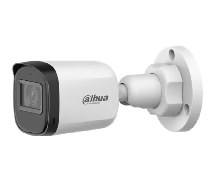 DH-HAC-B1A21IN-U-A. Cámara Dahua Bullet Análoga 2MP 2.8mm Audio IP67 IR30m
